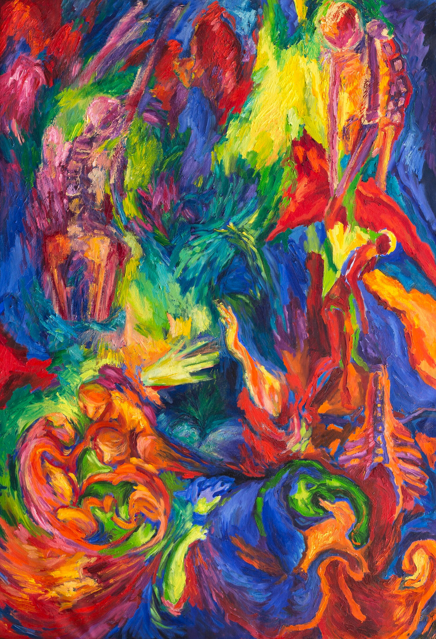 La memoria del agua Oil on canvas 170x120 cm (66.9×47.2 in)
